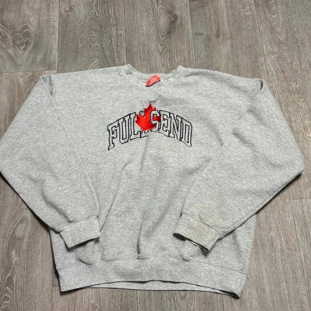 Full-send Men's Grey Jumper